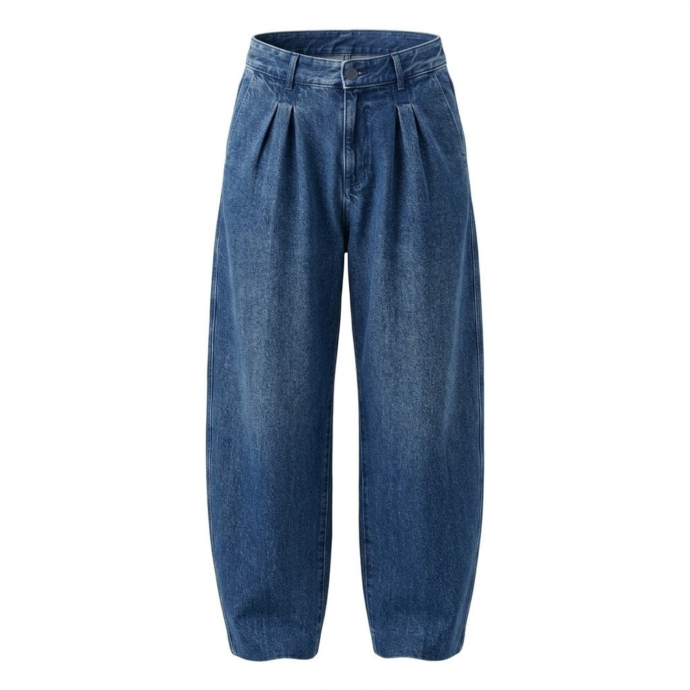 Banana Republic Hi-Rise Wide Leg Jean W Sz 10 Slash Pocket 30" Waist Y2K